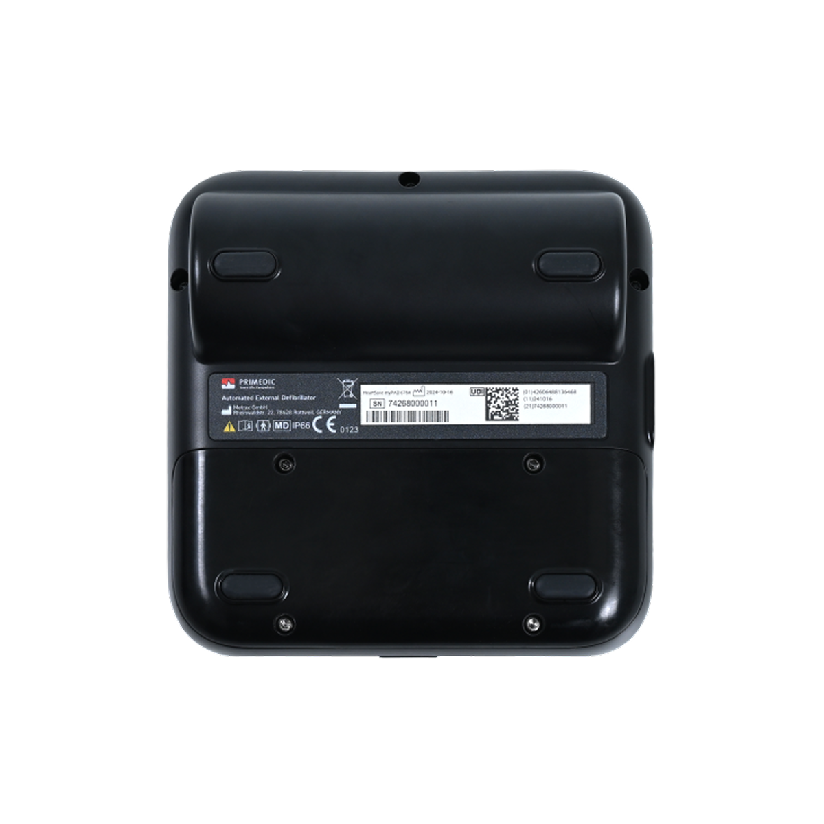 Primedic AED機 myPAD 670A 背面