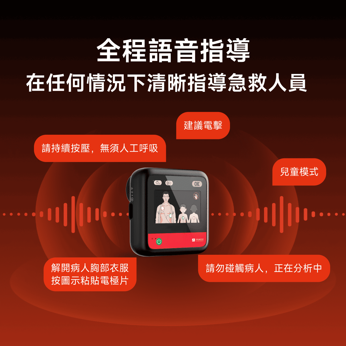 AED心臟除顫器 HeartSave myPAD-670A