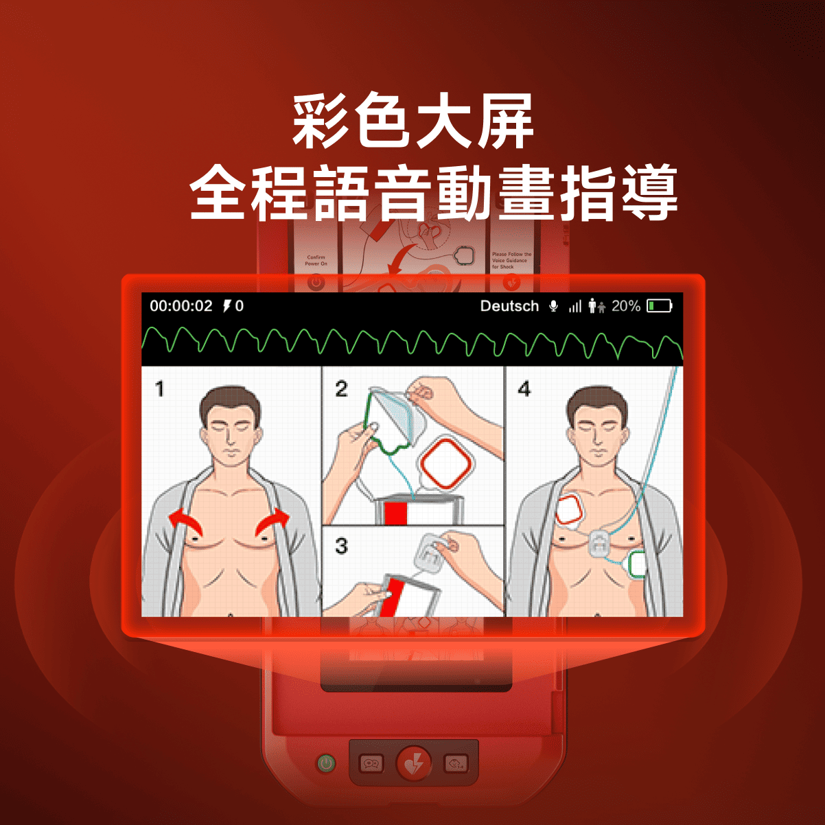 AED心臟除顫器 HeartSave Y
