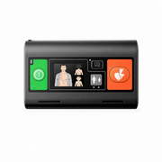 HeartSave Pocket portable AED, display version opened