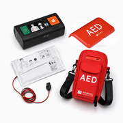 HeartSave Pocket standard package with device, English cover, electrode pads and carry case